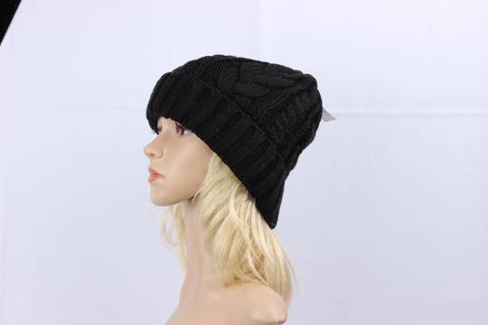 Head Start cashmere cable fleece lined beanie black STYLE : HS4844BLK